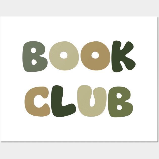 Book Club Wall Art by SimpleGraphics